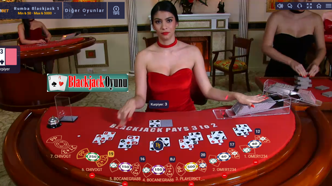 Canlı blackjack oyunu