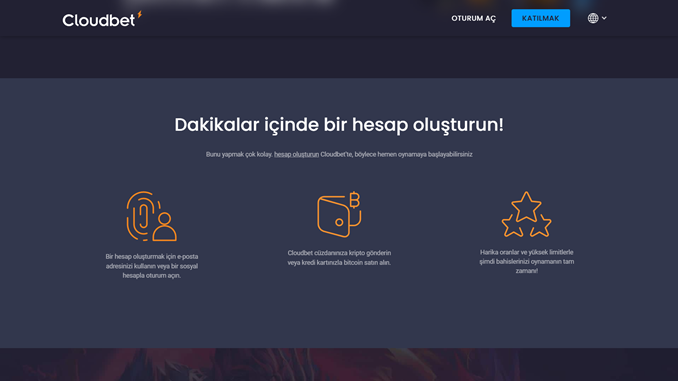 Cloudbet Hesap Açma Adımları – Cloudbet Güvenilir mi?